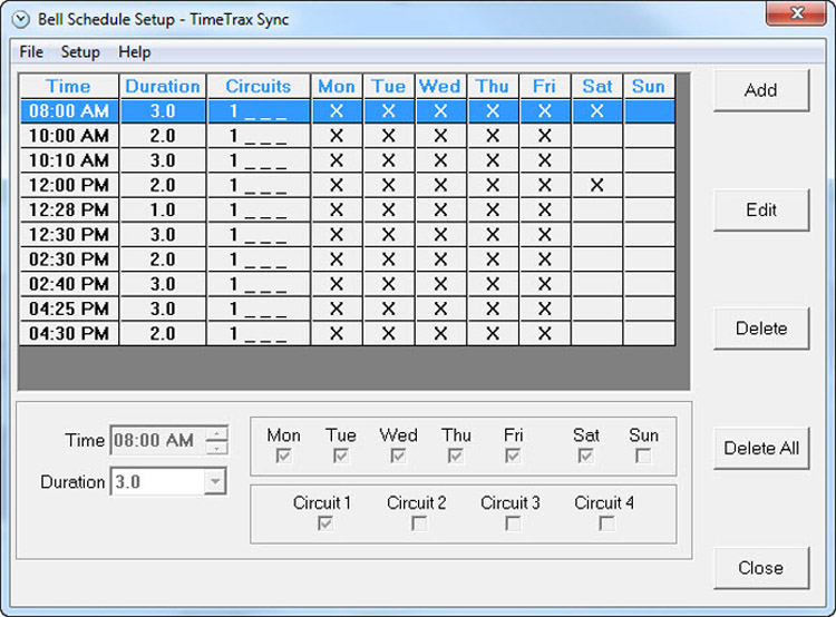 Florida Time Clock - Pyramid 5000+ 5000+ self totaling clock